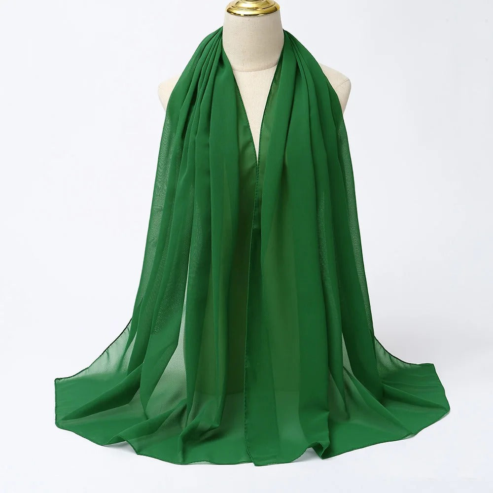 Emerald Green Soft Jersey Hijab