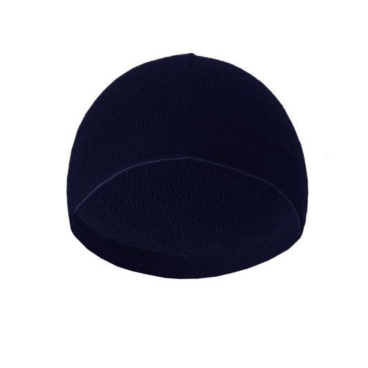 Navy Skull Cap