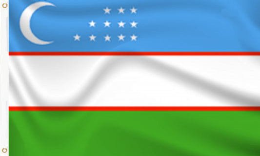 Uzbekistan Flag