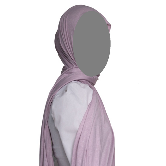 Lavendar Purple Soft Jersey Hijab