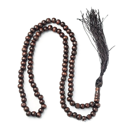 Dark Wooden Styled Prayer Beads Misbaḥah