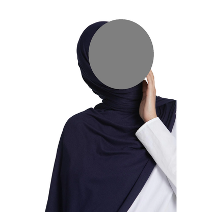 Midnight Blue Soft Jersey Hijab