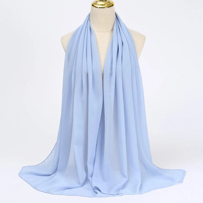 Sky Blue Soft Jersey Hijab